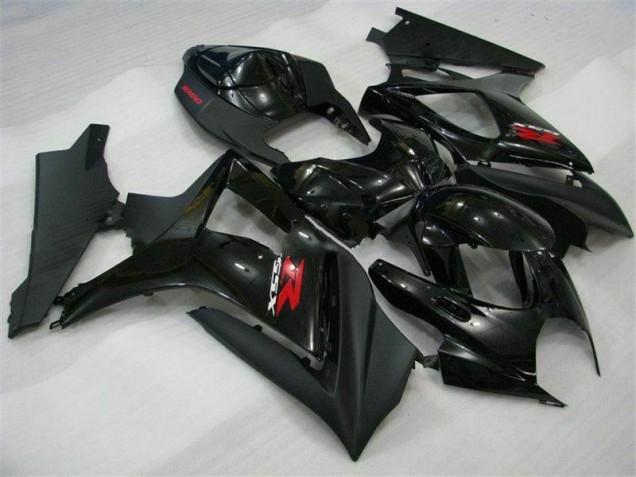 Black 2007-2008 GSXR 1000 Motorcycle Fairing Black 2007-2008 GSXR 1000 Motorcycle Fairing