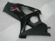 Black 2007-2008 GSXR 1000 Motorcycle Fairing Black 2007-2008 GSXR 1000 Motorcycle Fairing