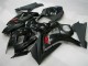 Black 2007-2008 GSXR 1000 Motorcycle Fairing Black 2007-2008 GSXR 1000 Motorcycle Fairing