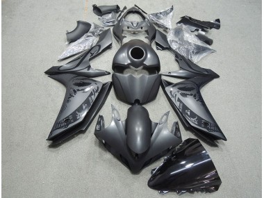 Black 2007-2008 YZF R1 Full Motorcycle Fairing Kits