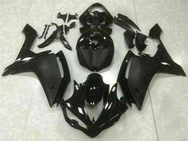 Black 2007-2008 YZF R1 Motorcycle Fairing Kits & Plastic Black 2007-2008 YZF R1 Motorcycle Fairing Kits & Plastic