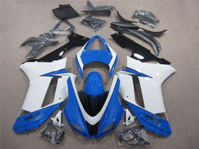 Black 2007-2008 ZX6R Motorcycle Fairing Black 2007-2008 ZX6R Motorcycle Fairing