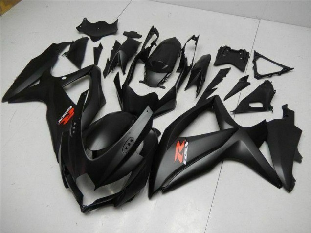 Black 2008-2010 GSXR 600/750 Motorcycle Bodywork Black 2008-2010 GSXR 600/750 Motorcycle Bodywork