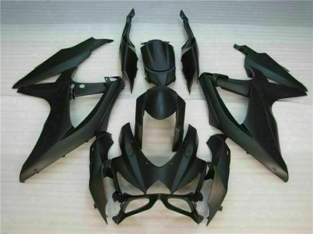 Black 2008-2010 GSXR 600/750 Motorcycle Fairing Black 2008-2010 GSXR 600/750 Motorcycle Fairing
