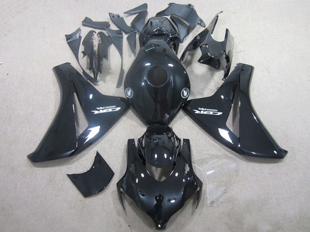 Black 2008-2011 CBR1000RR Motorcycle Fairings Black 2008-2011 CBR1000RR Motorcycle Fairings