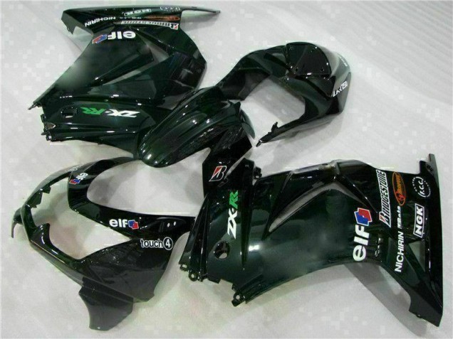 Black 2008-2012 EX250 Full Motorcycle Fairing Kits Black 2008-2012 EX250 Full Motorcycle Fairing Kits