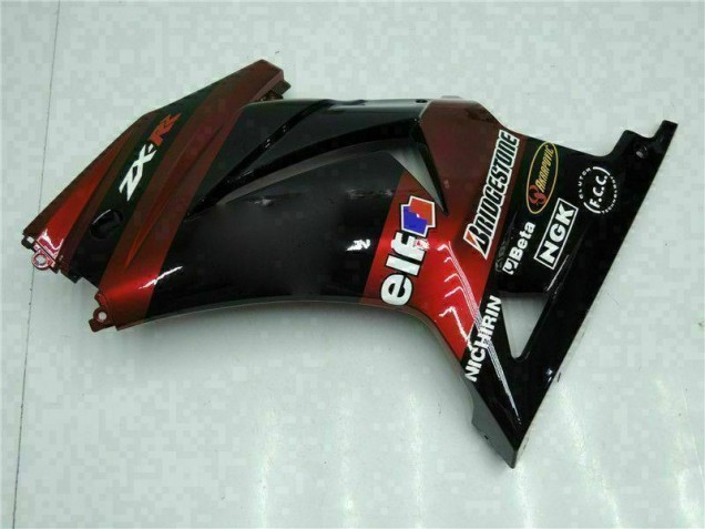 Black 2008-2012 EX250 Motorcycle Fairing Kits & Plastic Black 2008-2012 EX250 Motorcycle Fairing Kits & Plastic