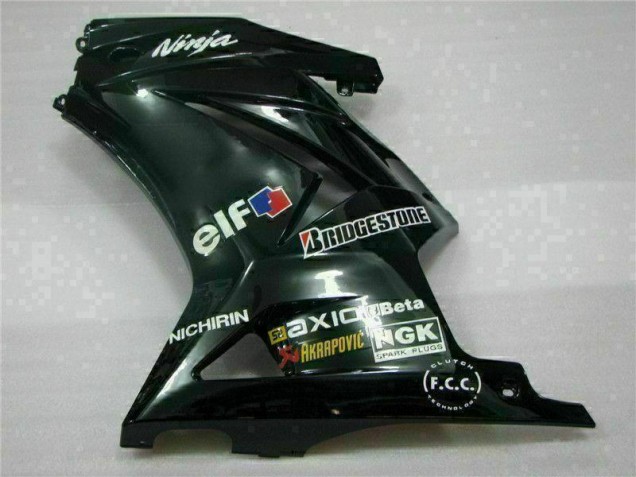Black 2008-2012 EX250 Motorcycle Fairings Black 2008-2012 EX250 Motorcycle Fairings