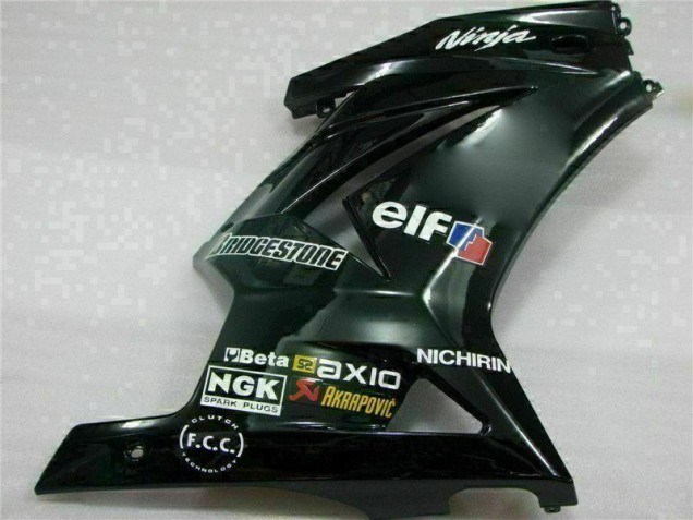 Black 2008-2012 EX250 Motorcycle Fairings Black 2008-2012 EX250 Motorcycle Fairings