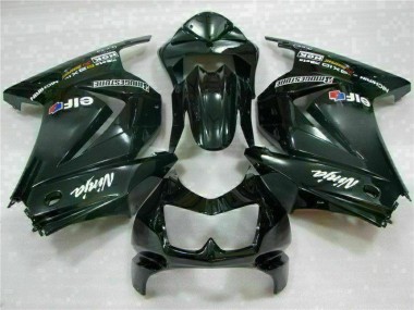 Black 2008-2012 EX250 Motorcycle Fairings