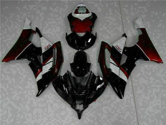 Black 2008-2016 YZF R6 ABS Motorcycle Fairing Black 2008-2016 YZF R6 ABS Motorcycle Fairing