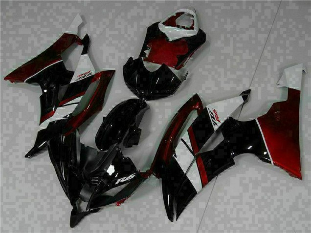 Black 2008-2016 YZF R6 ABS Motorcycle Fairing Black 2008-2016 YZF R6 ABS Motorcycle Fairing