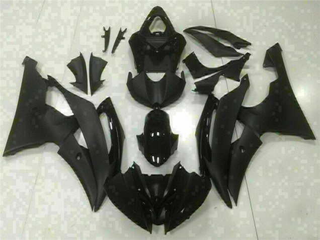 Black 2008-2016 YZF R6 ABS Motorcycle Fairings Black 2008-2016 YZF R6 ABS Motorcycle Fairings
