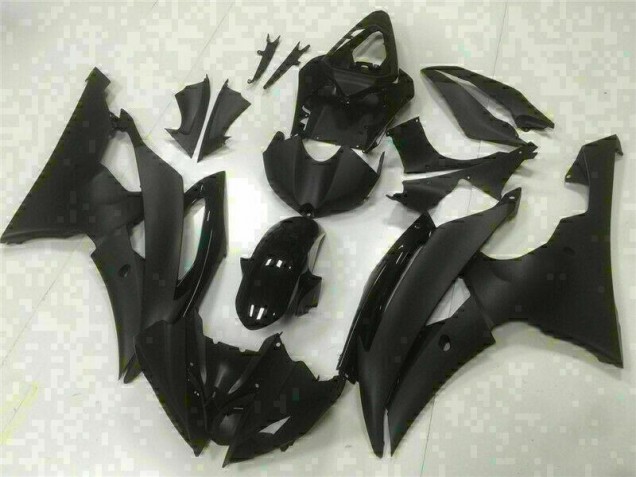 Black 2008-2016 YZF R6 ABS Motorcycle Fairings Black 2008-2016 YZF R6 ABS Motorcycle Fairings