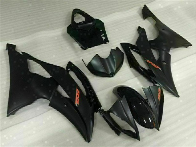 Black 2008-2016 YZF R6 Motorcycle Fairing Kits & Plastic Black 2008-2016 YZF R6 Motorcycle Fairing Kits & Plastic