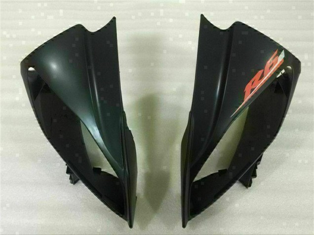 Black 2008-2016 YZF R6 Motorcycle Fairing Kits & Plastic Black 2008-2016 YZF R6 Motorcycle Fairing Kits & Plastic