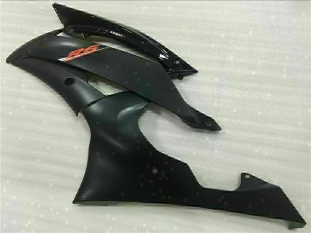 Black 2008-2016 YZF R6 Motorcycle Fairing Kits & Plastic Black 2008-2016 YZF R6 Motorcycle Fairing Kits & Plastic