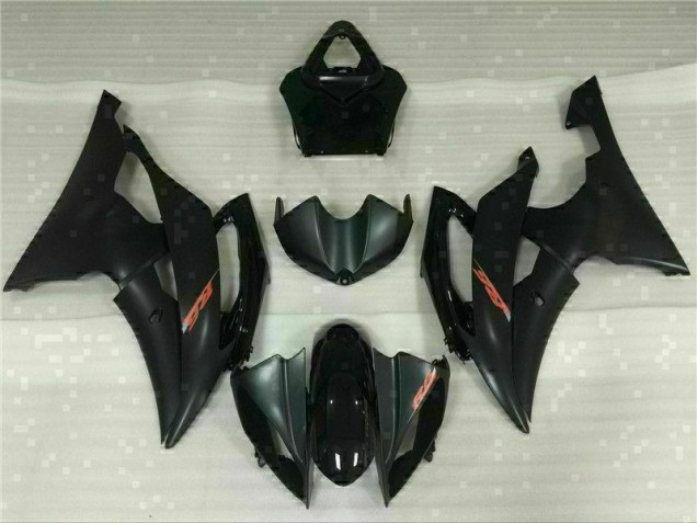 Black 2008-2016 YZF R6 Motorcycle Fairing Kits & Plastic Black 2008-2016 YZF R6 Motorcycle Fairing Kits & Plastic