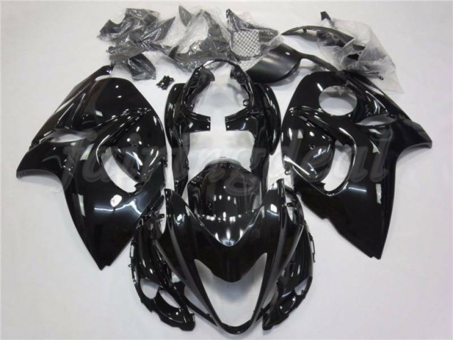 Black 2008-2019 GSXR 1300 Hayabusa Motorcycle Fairings Black 2008-2019 GSXR 1300 Hayabusa Motorcycle Fairings