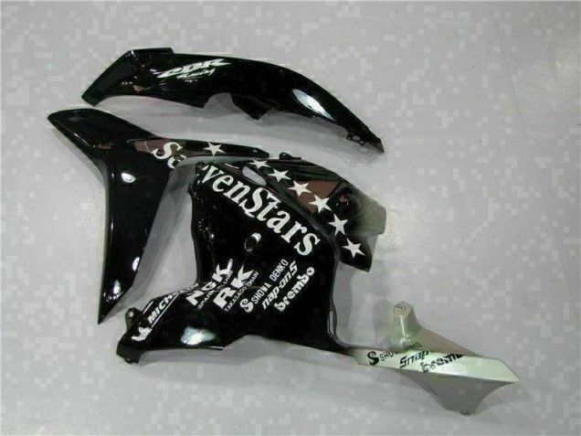 Black 2009-2012 CBR600RR Motorcycle Fairing Black 2009-2012 CBR600RR Motorcycle Fairing