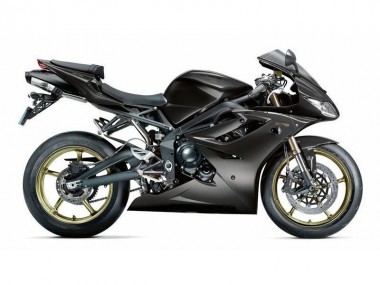 Black 2009-2012 Daytona 675 Triple Motorcycle Fairing