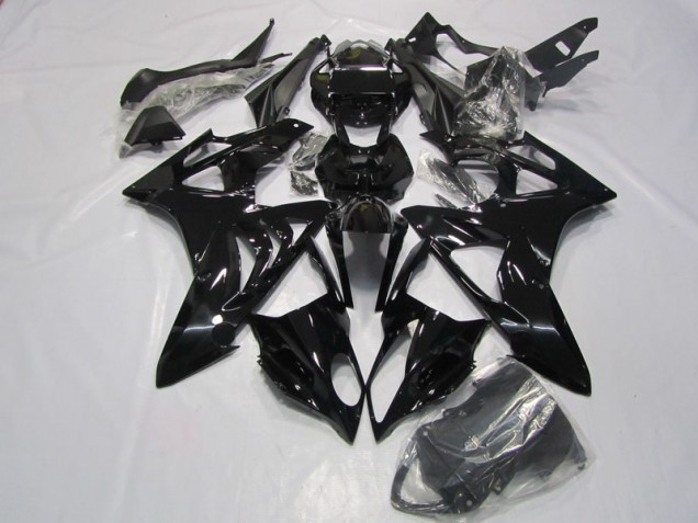 Black 2009-2014 S1000RR Motorcycle Fairing Black 2009-2014 S1000RR Motorcycle Fairing