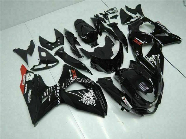 Black 2009-2016 GSXR 1000 Motorcycle Fairing Black 2009-2016 GSXR 1000 Motorcycle Fairing