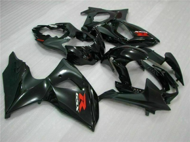 Black 2009-2016 GSXR 1000 Motorcycle Fairings Black 2009-2016 GSXR 1000 Motorcycle Fairings
