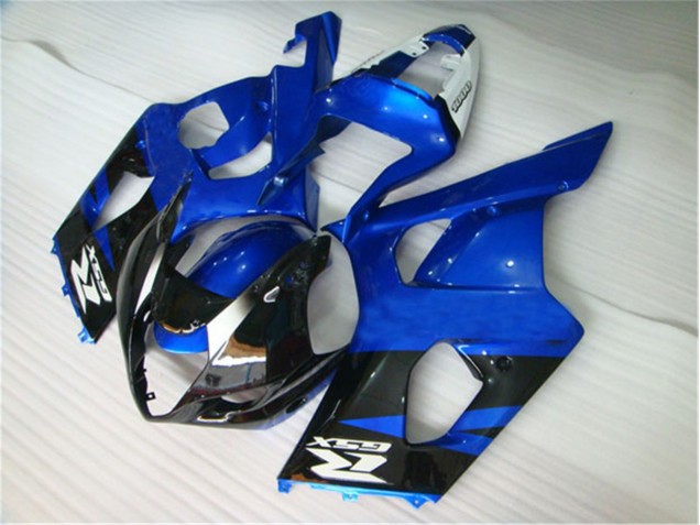 Black Blue 2003-2004 GSXR 1000 Motorcycle Fairing Black Blue 2003-2004 GSXR 1000 Motorcycle Fairing