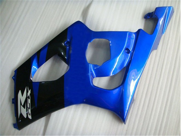 Black Blue 2003-2004 GSXR 1000 Motorcycle Fairing Black Blue 2003-2004 GSXR 1000 Motorcycle Fairing