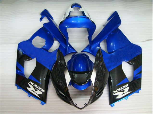 Black Blue 2003-2004 GSXR 1000 Motorcycle Fairing Black Blue 2003-2004 GSXR 1000 Motorcycle Fairing