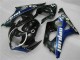 Black Blue 2003-2004 GSXR 1000 Motorcycle Fairings Black Blue 2003-2004 GSXR 1000 Motorcycle Fairings