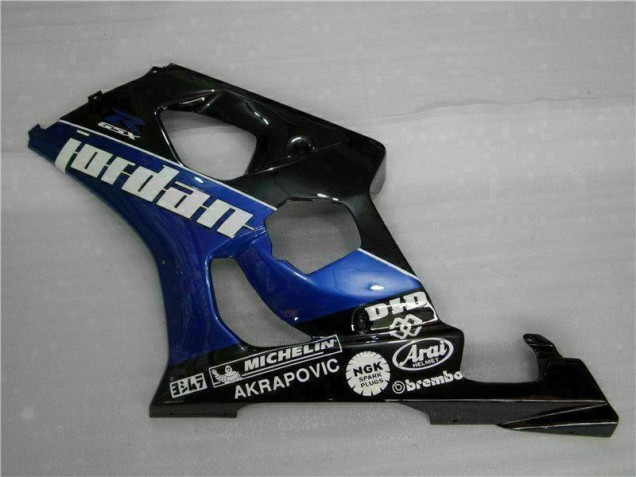 Black Blue 2003-2004 GSXR 1000 Motorcycle Fairings Black Blue 2003-2004 GSXR 1000 Motorcycle Fairings