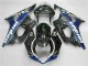Black Blue 2003-2004 GSXR 1000 Motorcycle Fairings Black Blue 2003-2004 GSXR 1000 Motorcycle Fairings