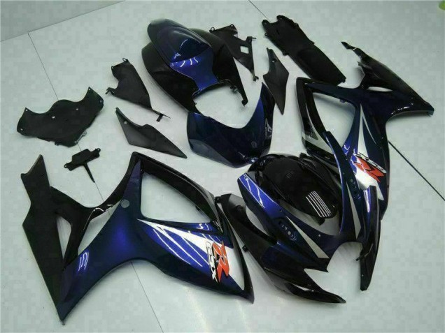 Black Blue 2006-2007 GSXR 600/750 Motorcycle Bodywork Black Blue 2006-2007 GSXR 600/750 Motorcycle Bodywork