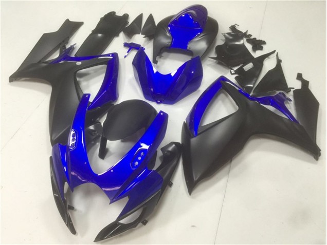 Black Blue 2006-2007 GSXR 600/750 Motorcycle Fairing Black Blue 2006-2007 GSXR 600/750 Motorcycle Fairing
