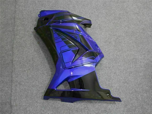 Black Blue 2008-2012 EX250 Motorcycle Fairing Black Blue 2008-2012 EX250 Motorcycle Fairing