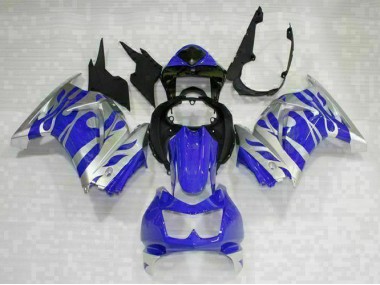 Black Blue 2008-2012 EX250 Motorcycle Fairings