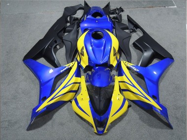 Black Blue Yellow 2007-2008 CBR600RR Motorcycle Fairings