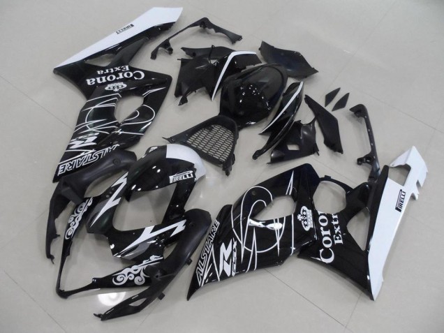 Black Corona 2005-2006 GSXR 1000 Motorcycle Fairings Black Corona 2005-2006 GSXR 1000 Motorcycle Fairings