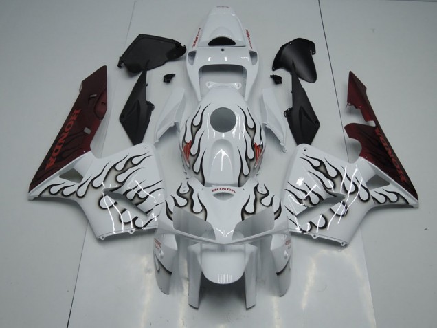 Black Flame 2005-2006 CBR600RR Motorcycle Fairings