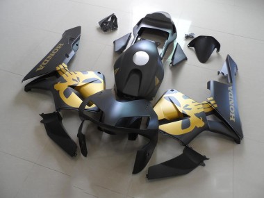 Black Gold Decal 2003-2004 CBR600RR Motorcycle Fairings