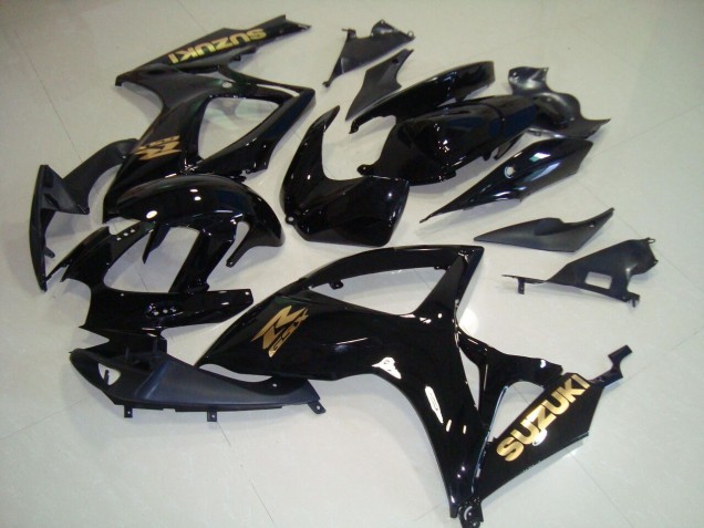 Black Gold Decal 2006-2007 GSXR 750 Motorcycle Fairings Black Gold Decal 2006-2007 GSXR 750 Motorcycle Fairings