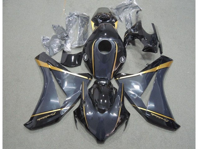 Black Gold Fireblade 2008-2011 CBR1000RR Motorcycle Fairings Black Gold Fireblade 2008-2011 CBR1000RR Motorcycle Fairings