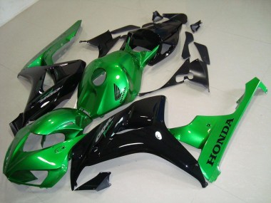 Black Green 2006-2007 CBR1000RR Motorcycle Fairings