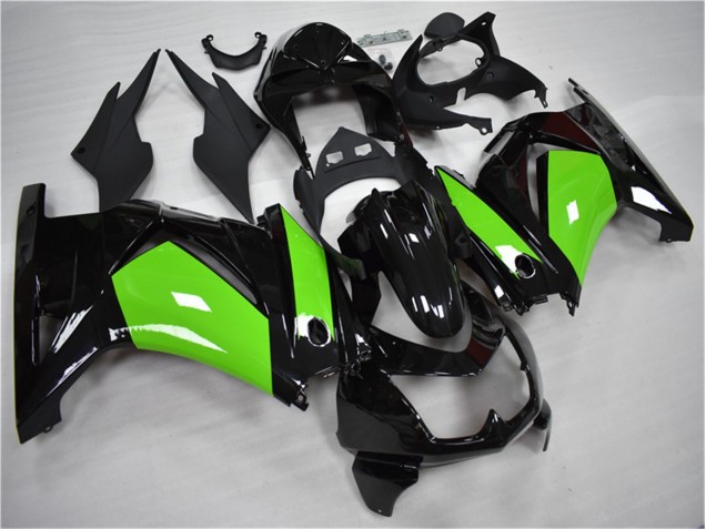 Black Green 2008-2012 EX250 Motorcycle Fairing Black Green 2008-2012 EX250 Motorcycle Fairing