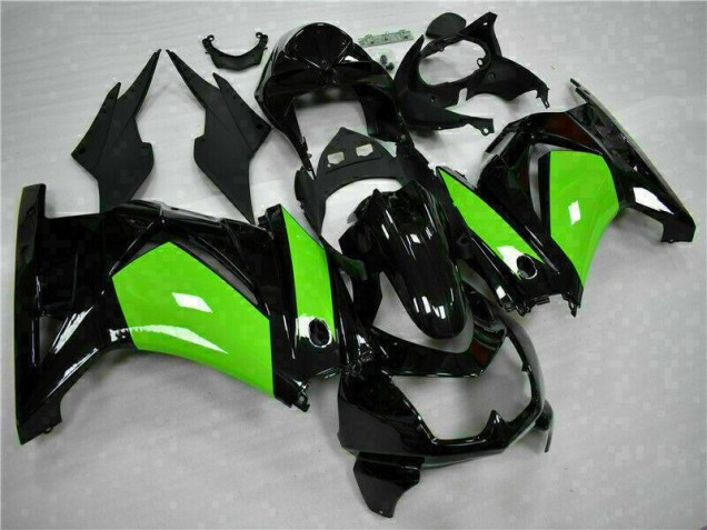 Black Green 2008-2012 EX250 Motorcycle Fairings Black Green 2008-2012 EX250 Motorcycle Fairings