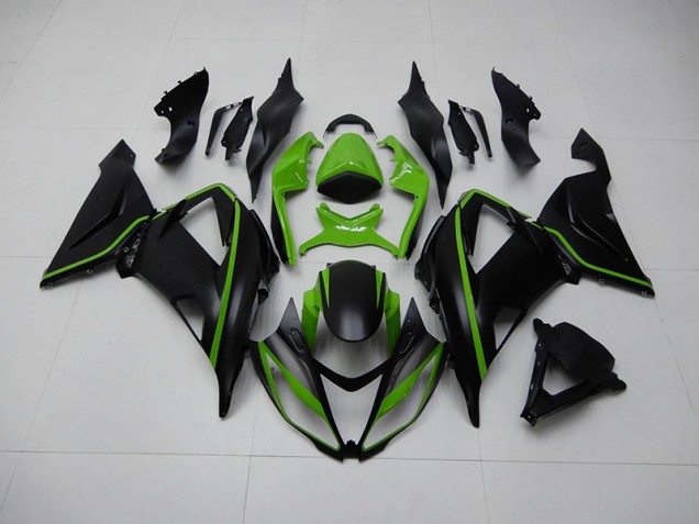 Black Green 2013-2018 ZX6R Motorcycle Fairing Black Green 2013-2018 ZX6R Motorcycle Fairing