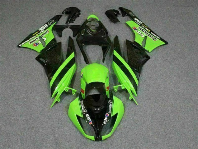 Black Green 3M Touch4 2009-2012 ZX6R Motorcycle Fairings Black Green 3M Touch4 2009-2012 ZX6R Motorcycle Fairings