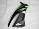 Black Green 636 2009-2012 ZX6R Motorcycle Fairings Black Green 636 2009-2012 ZX6R Motorcycle Fairings
